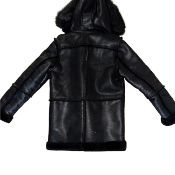 Jordan Craig Black Fur-Lined Jacket - Picture 2 of 3